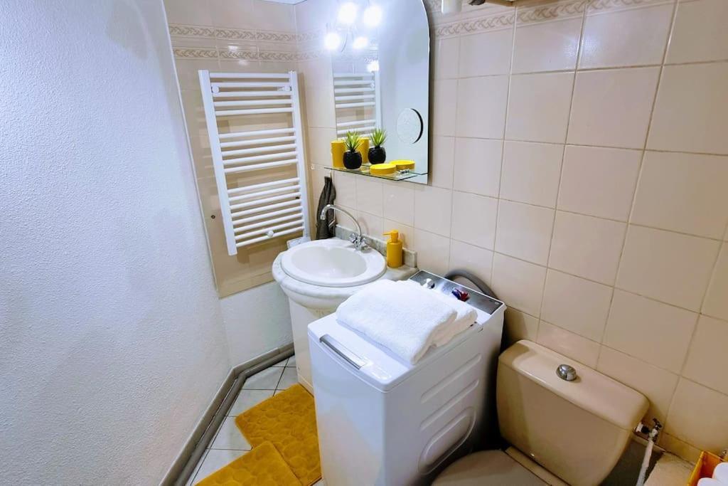 Le Marty 7 Vue Mer Centre Terrasse Garage Piscine Climatisation سُت المظهر الخارجي الصورة